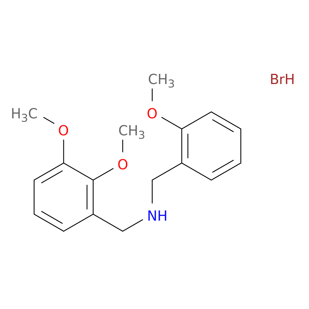 (2,3-dimethoxybenzyl)(2-methoxybenzyl)amine hydrobromide