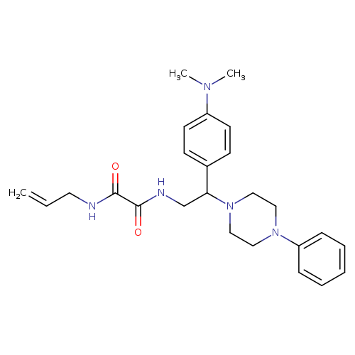 N'-{2-[4-(dimethylamino)phenyl]-2-(4-phenylpiperazin-1-yl)ethyl}-N-(prop-2-en-1-yl)ethanediamide