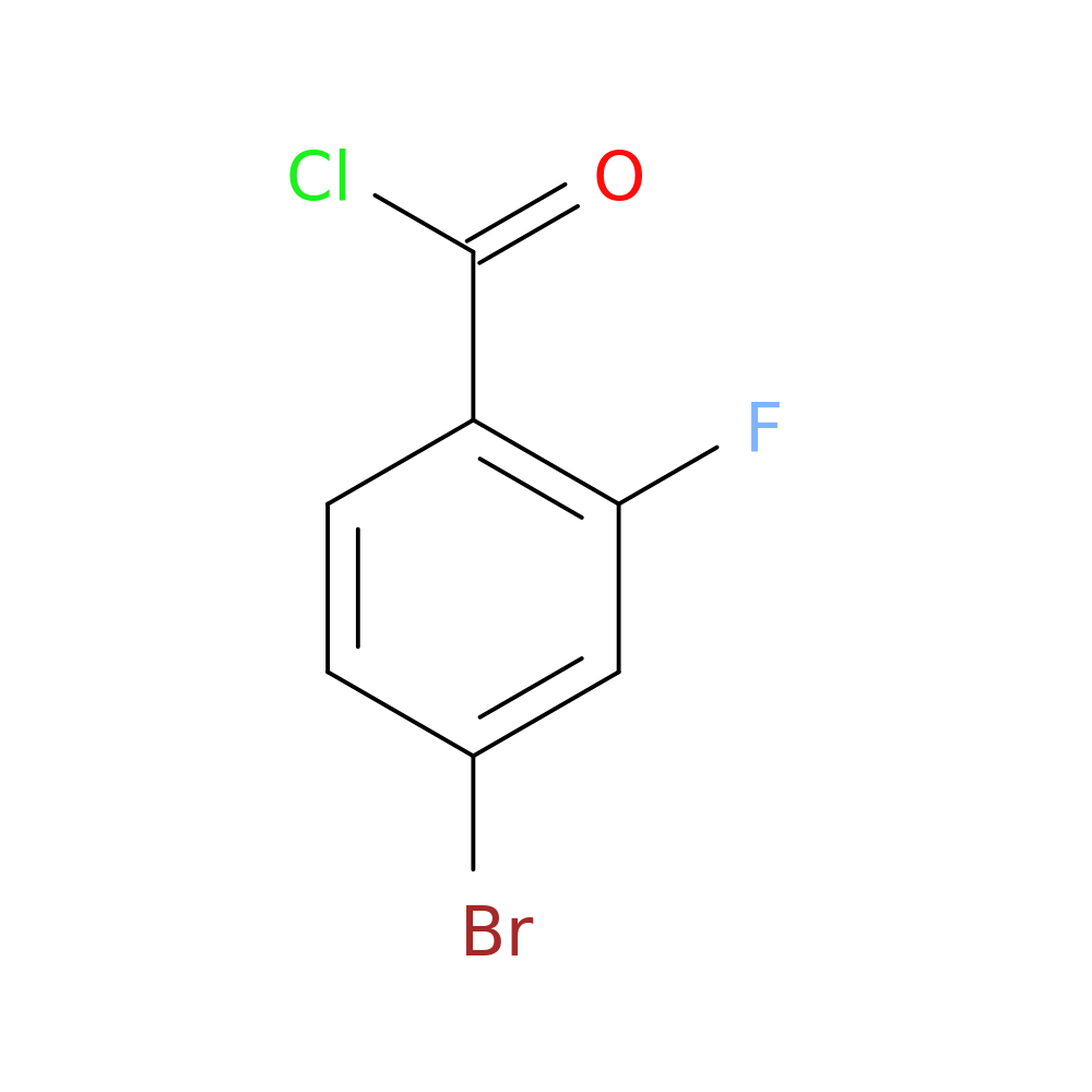4-Bromo-2-fluorobenzoyl chloride