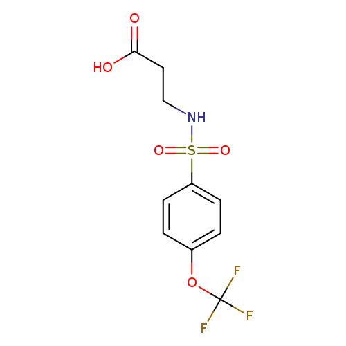3-(4-(Trifluoromethoxy)phenylsulfonamido)propanoic acid