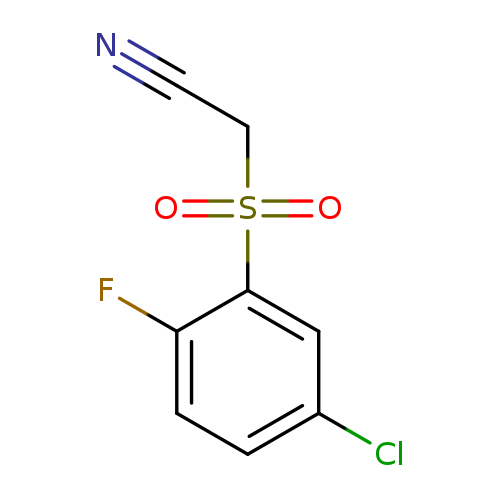 [(5-Chloro-2-fluorophenyl)sulfonyl]acetonitrile