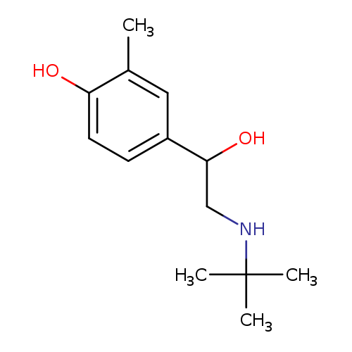 Benzyl alcohol, α-​[(tert-​butylamino)​methyl]​-​4-​hydroxy-​3-​methyl-