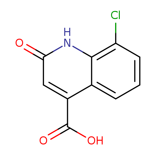 4-Quinolinecarboxylic acid, 8-chloro-1,2-dihydro-2-oxo-