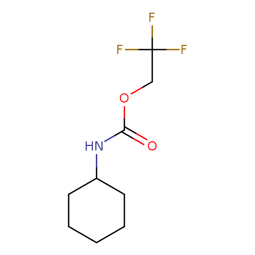 2,2,2-Trifluoroethyl cyclohexylcarbamate