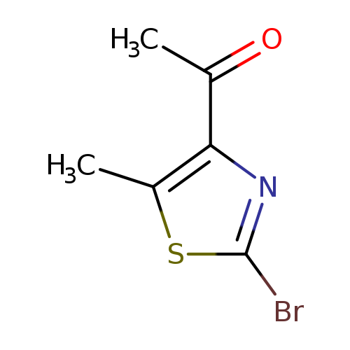 1-(2-bromo-5-methyl-1,3-thiazol-4-yl)ethan-1-one