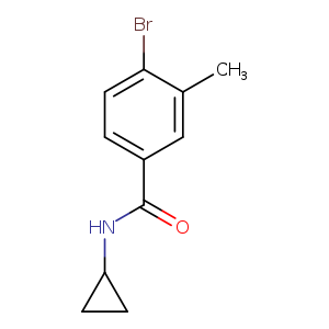 4-Bromo-N-cyclopropyl-3-methylbenzamide