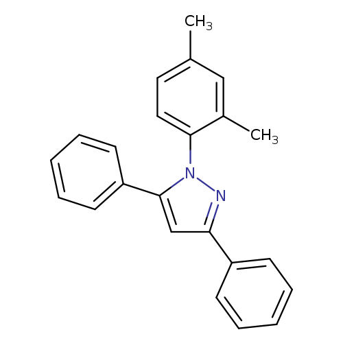 1-(2,4-Dimethylphenyl)-3,5-diphenyl-1H-pyrazole