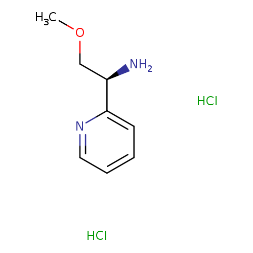 (1S)-2-methoxy-1-(pyridin-2-yl)ethan-1-amine dihydrochloride