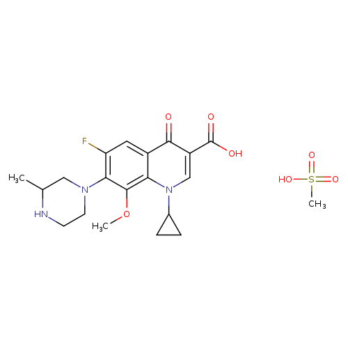 GATIFLOXACIN MESYLATE