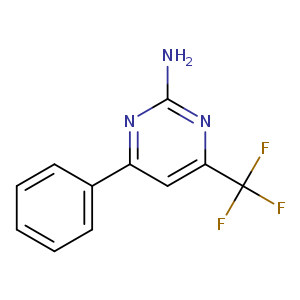 2-Amino-4-phenyl-6-(trifluoromethyl)pyrimidine