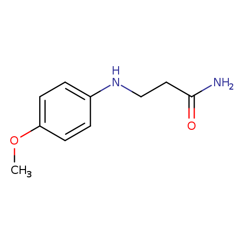 3-((4-Methoxyphenyl)amino)propanamide