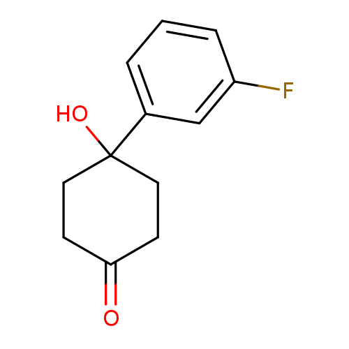 4-(3-fluorophenyl)-4-hydroxycyclohexan-1-one