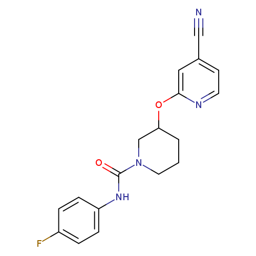 3-[(4-cyanopyridin-2-yl)oxy]-N-(4-fluorophenyl)piperidine-1-carboxamide