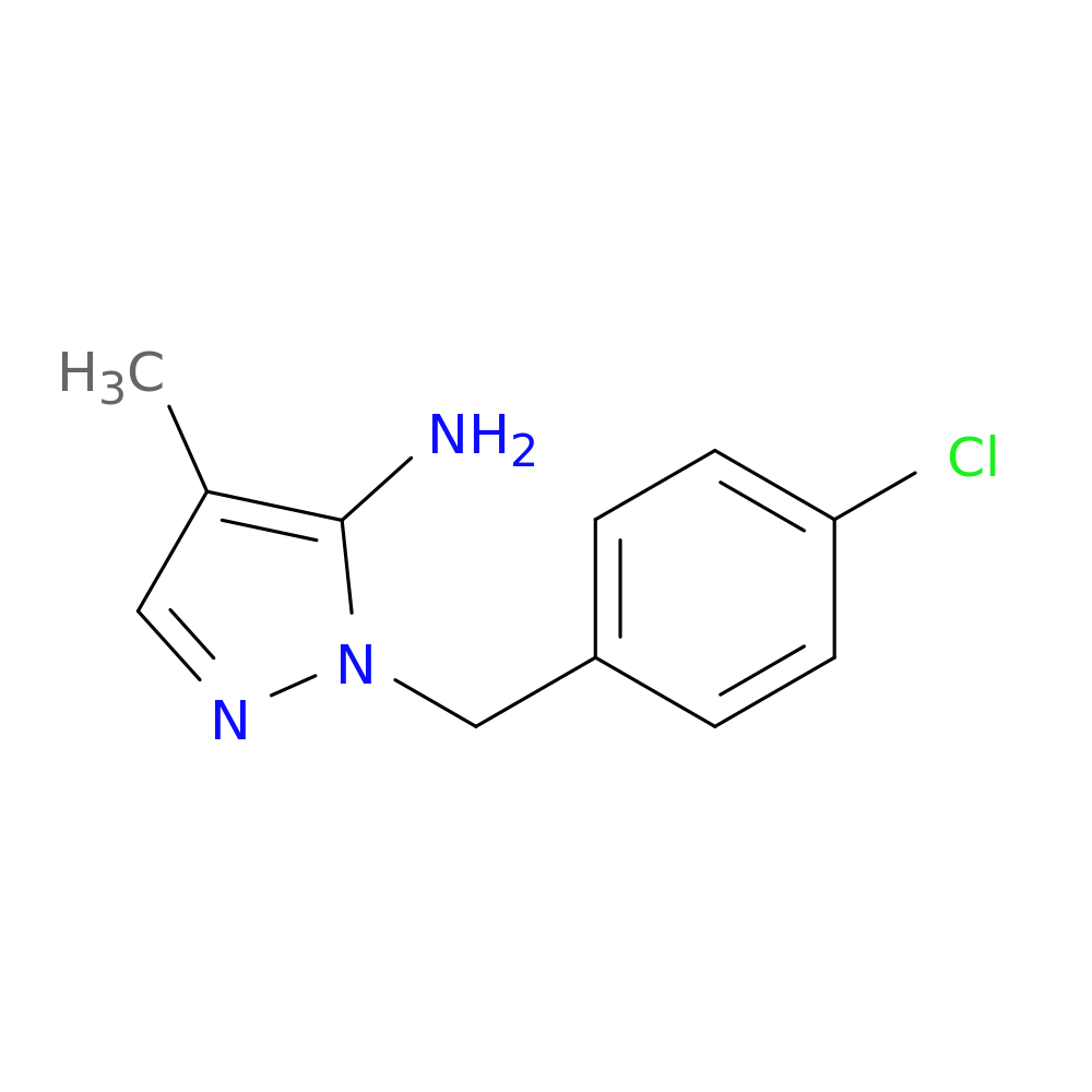 1-(4-chlorobenzyl)-4-methyl-1H-pyrazol-5-amine