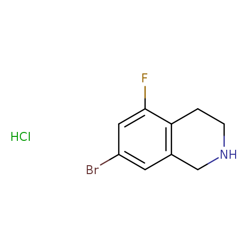 7-Bromo-5-fluoro-1,2,3,4-tetrahydroisoquinoline hydrochloride