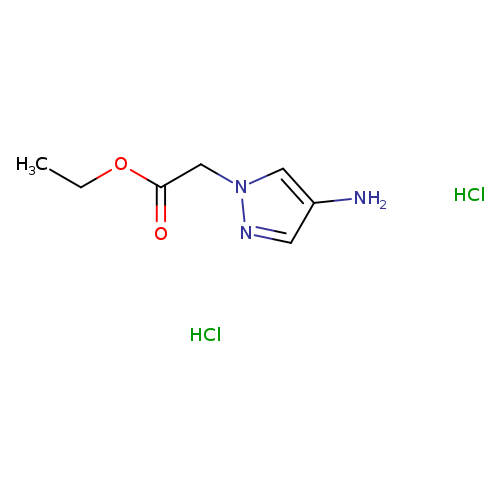 Ethyl (4-amino-1h-pyrazol-1-yl)acetate dihydrochloride