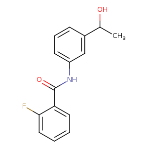 Benzamide,2-fluoro-N-[3-(1-hydroxyethyl)phenyl]-
