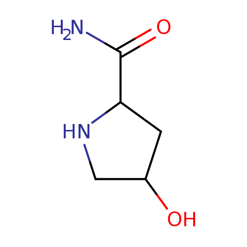 4-Hydroxypyrrolidine-2-carboxamide