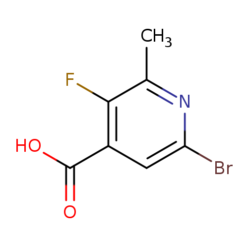 6-bromo-3-fluoro-2-methylpyridine-4-carboxylic acid