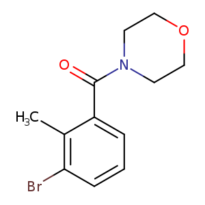 (3-Bromo-2-methyl-phenyl)-morpholin-4-yl-methanone