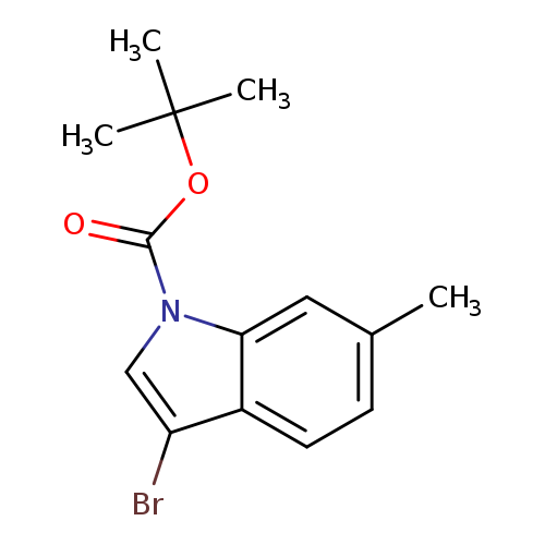 tert-Butyl 3-bromo-6-methyl-1H-indole-1-carboxylate