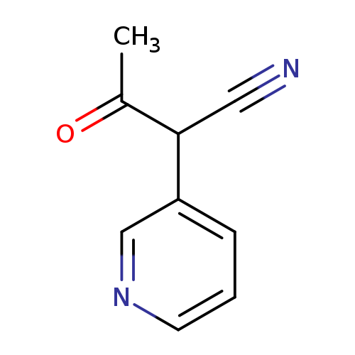3-oxo-2-(pyridin-3-yl)butanenitrile