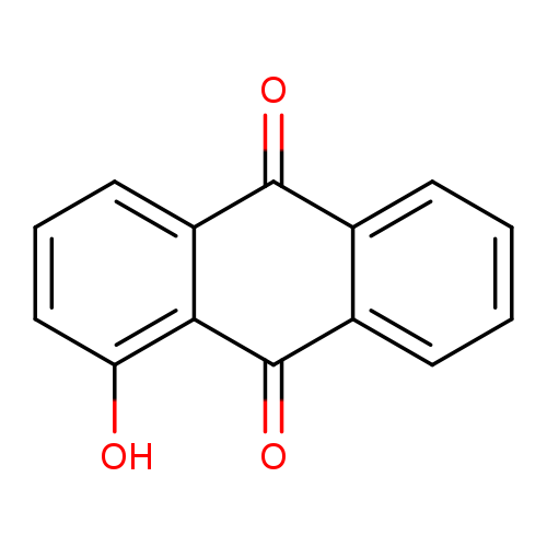 9,10-Anthracenedione, 1-hydroxy-