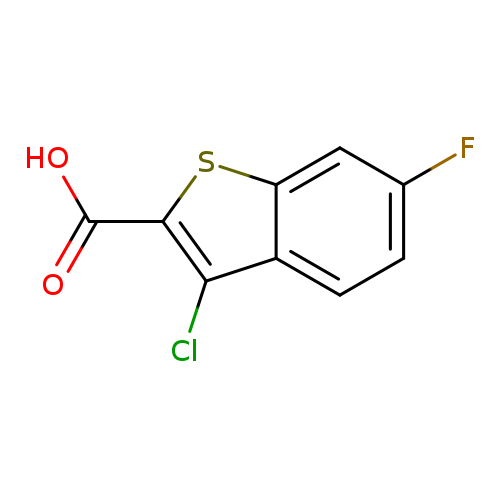 3-Chloro-6-fluorobenzo[b]thiophene-2-carboxylic acid