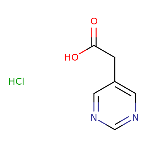 2-(pyrimidin-5-yl)acetic acid hydrochloride