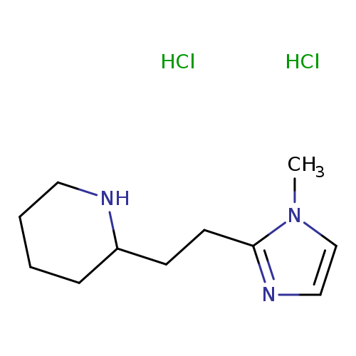 2-(2-(1-Methyl-1H-imidazol-2-yl)ethyl)piperidine dihydrochloride