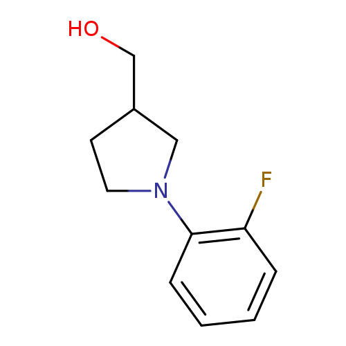 [1-(2-fluorophenyl)pyrrolidin-3-yl]methanol