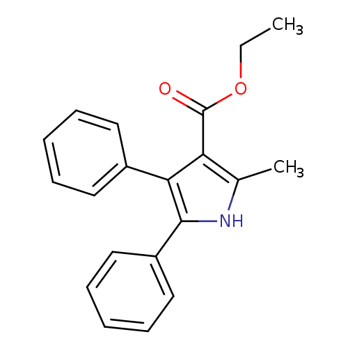 ethyl 2-methyl-4,5-diphenyl-1H-pyrrole-3-carboxylate
