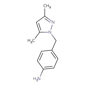 4-[(3,5-dimethyl-1H-pyrazol-1-yl)methyl]aniline