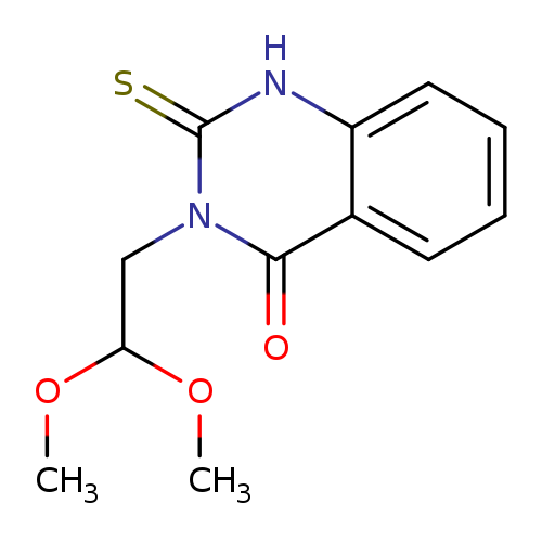 3-(2,2-Dimethoxy-ethyl)-2-thioxo-2,3-dihydro-1H-quinazolin-4-one