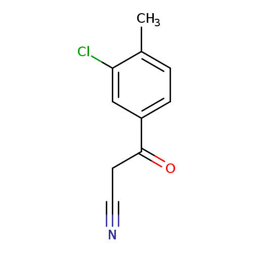 3-(3-chloro-4-methylphenyl)-3-oxopropanenitrile