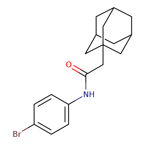 Tricyclo[3.3.1.13,7]decane-1-acetamide, N-(4-bromophenyl)-