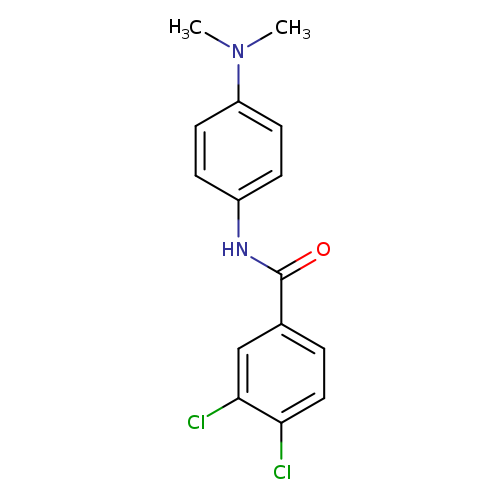 3,4-dichloro-N-[4-(dimethylamino)phenyl]benzamide