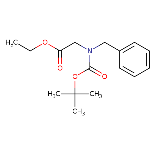 ethyl 2-{benzyl[(tert-butoxy)carbonyl]amino}acetate