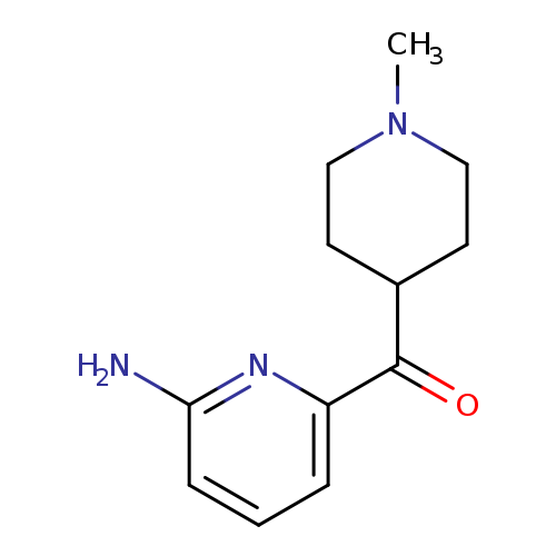 (6-Aminopyridin-2-yl)(1-methylpiperidin-4-yl)methanone