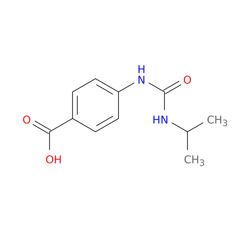 4-([(Propan-2-yl)carbamoyl]amino)benzoic acid