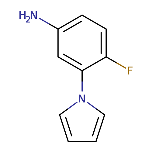 4-fluoro-3-(1H-pyrrol-1-yl)aniline