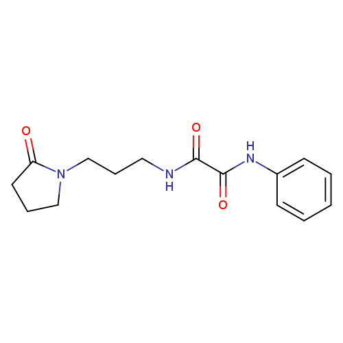 N-[3-(2-oxopyrrolidin-1-yl)propyl]-N'-phenylethanediamide