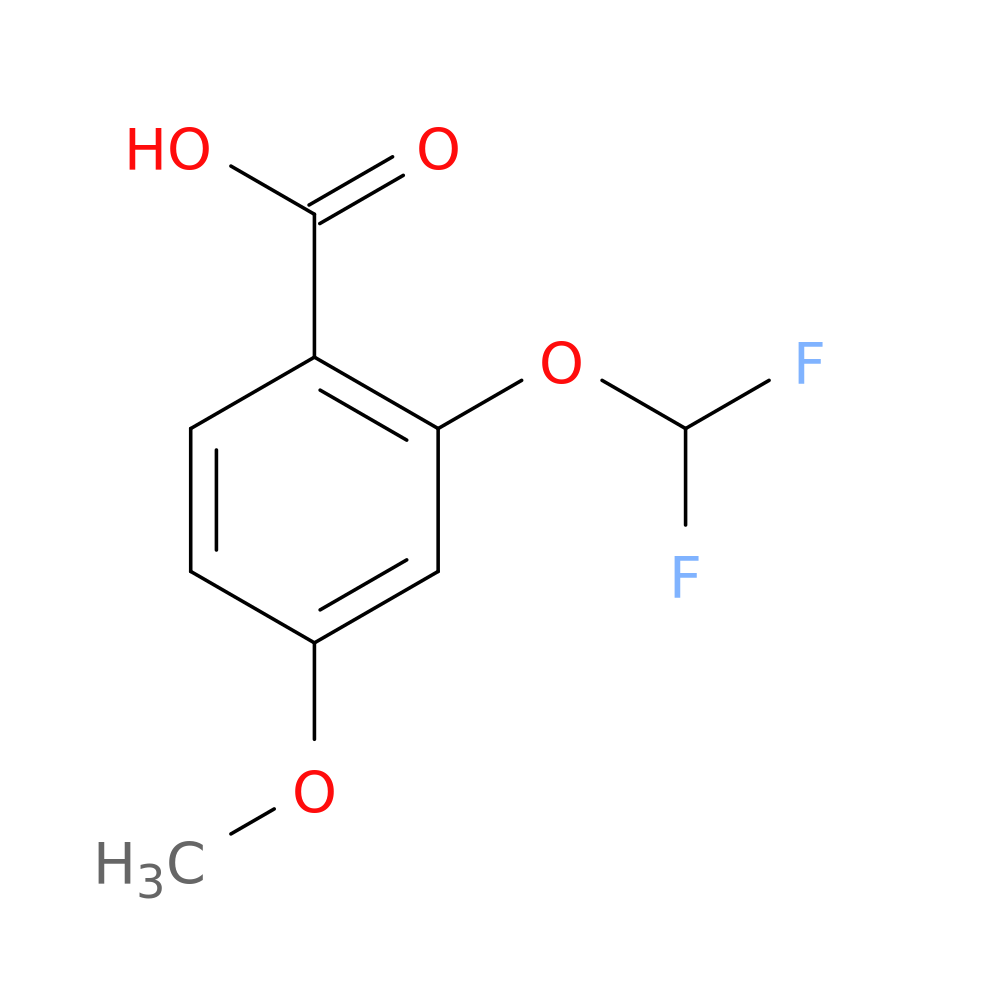 2-(difluoromethoxy)-4-methoxybenzoic acid