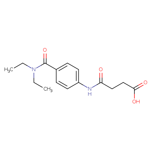 4-{4-[(Diethylamino)carbonyl]anilino}-4-oxobutanoic acid