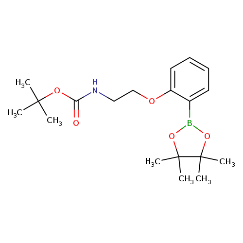 2-[2-(4,4,5,5-Tetramethyl-[1,3,2]dioxaborolan-2-yl)-phenoxy]-ethyl-carbamic acid tert-butyl ester