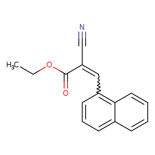 Ethyl 2-cyano-3-(1-naphthalenyl)acrylate