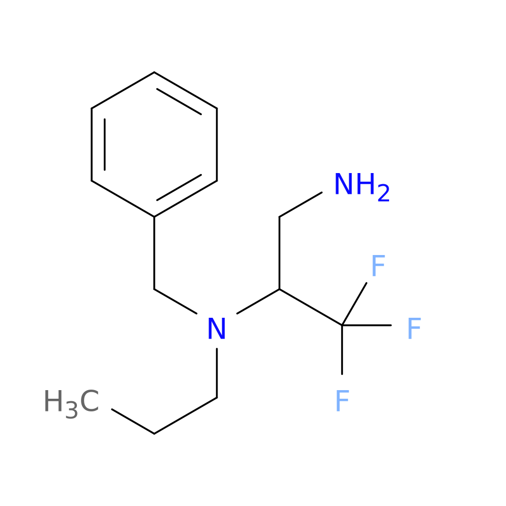 (3-amino-1,1,1-trifluoropropan-2-yl)(benzyl)propylamine