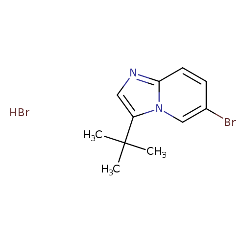 6-bromo-3-tert-butylimidazo[1,2-a]pyridine hydrobromide