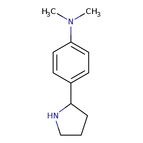 N,N-dimethyl-4-(pyrrolidin-2-yl)aniline