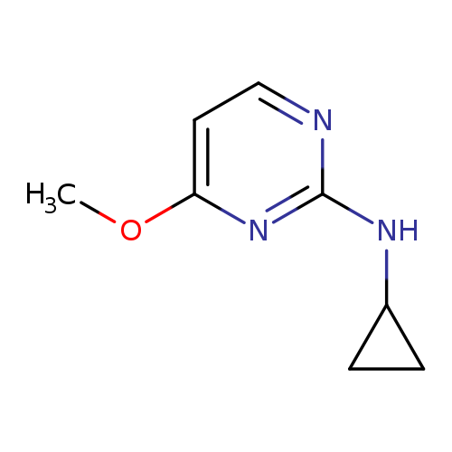 N-cyclopropyl-4-methoxypyrimidin-2-amine